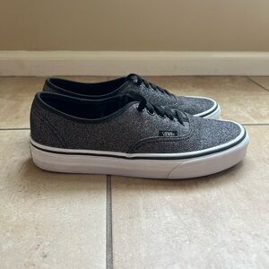 Vans Black Glitter Sneakers US Women 8 / US Men 6.5